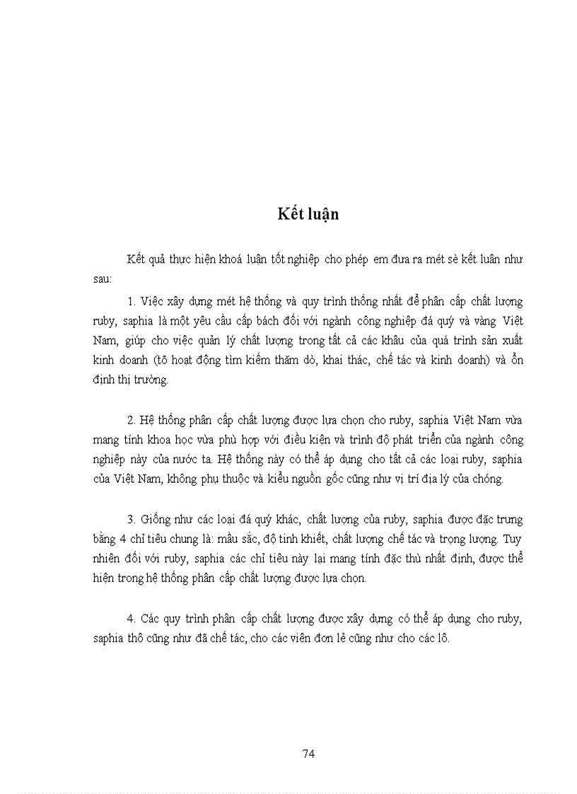 image for page Một số đặc điểm chất lượng và hệ thống phân loại chất lượng ruby saphia Việt Nam