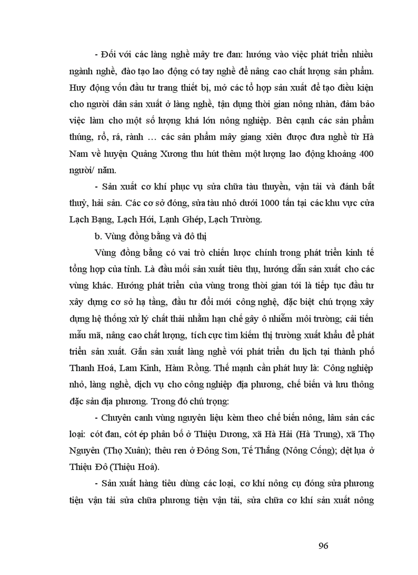 image for page Pha t triê n la ng nghê ở ti nh Thanh Ho a 1
