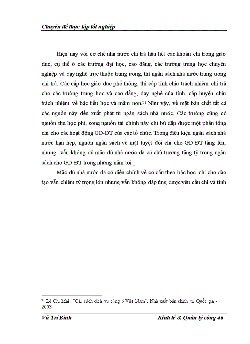 image for page Đổi mới cơ chế quản lý các tổ chức sự nghiệp công trong lĩnh vực giáo dục đào tạo 1