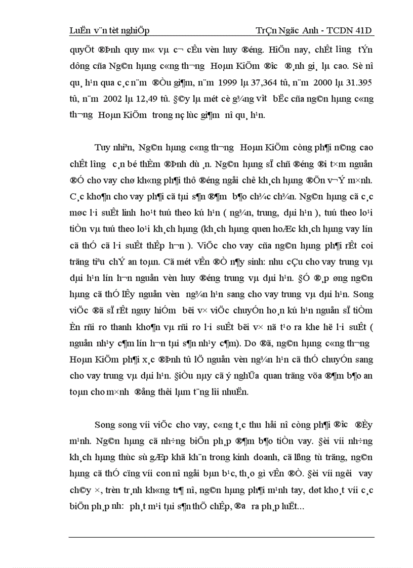 image for page Một số giải pháp nhằm tăng cường huy động vốn tại Ngân Hàng Công Thương Hoàn Kiếm 1