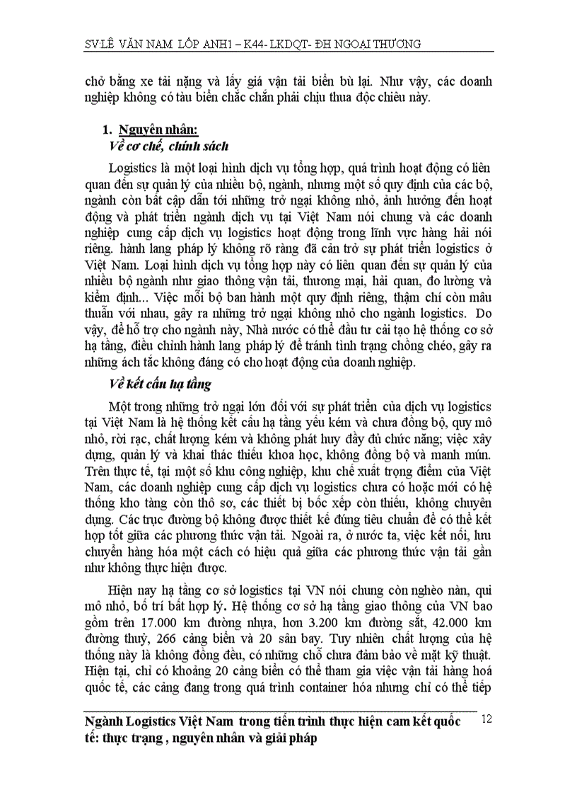 image for page Ngành Logistics Việt Nam trong tiến trình thực hiện cam kết quốc tế thực trạng nguyên nhân và giải pháp