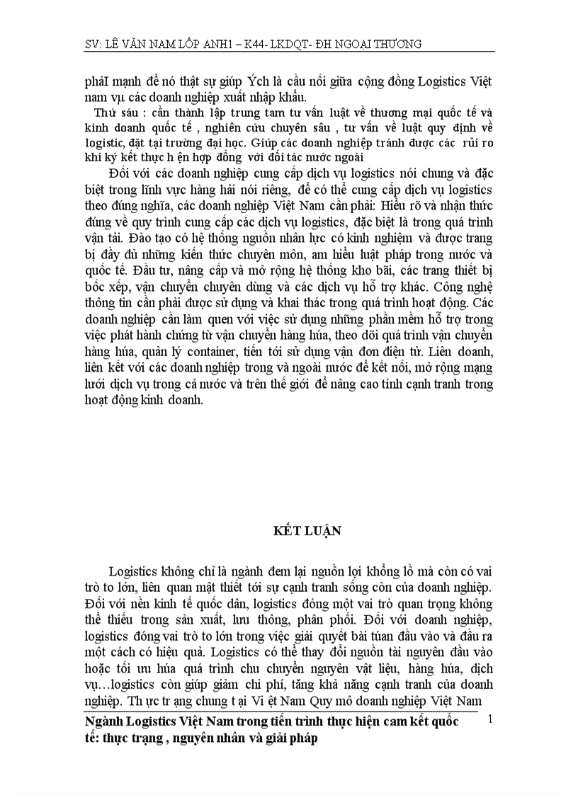 image for page Ngành Logistics Việt Nam trong tiến trình thực hiện cam kết quốc tế thực trạng nguyên nhân và giải pháp