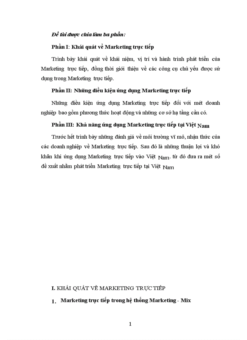 image for page Marketing trực tiếp một xu hướng mới trong ứng dụng Marketing 1