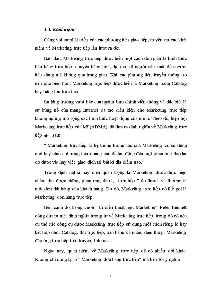 image for page Marketing trực tiếp một xu hướng mới trong ứng dụng Marketing 1