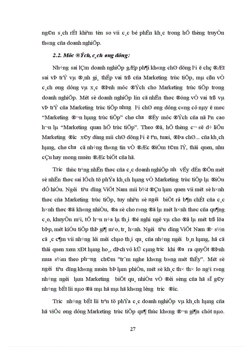 image for page Marketing trực tiếp một xu hướng mới trong ứng dụng Marketing 1