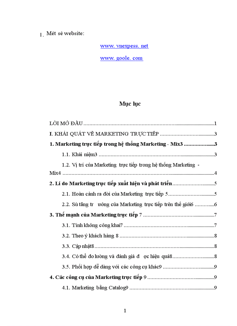 image for page Marketing trực tiếp một xu hướng mới trong ứng dụng Marketing 1