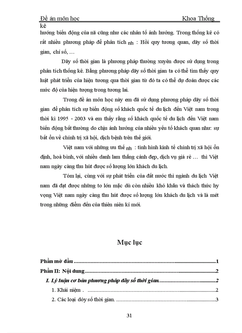 image for page Một số phương pháp dự báo thống kê ngắn hạn dựa trên cơ sở DSTG 1