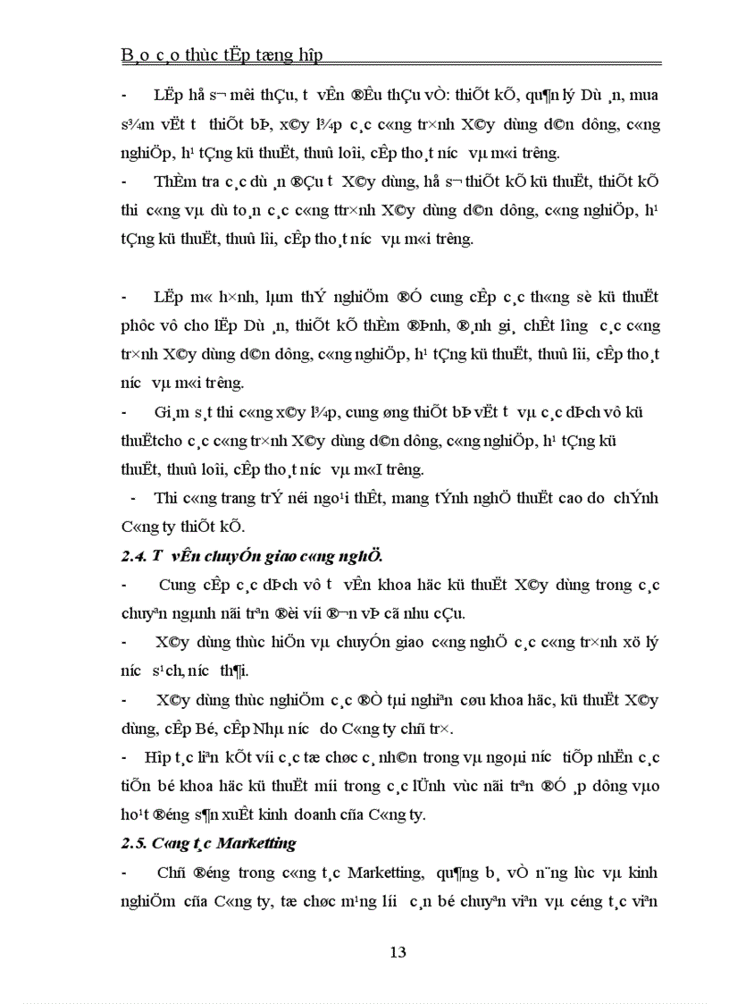 image for page Báo cáo thực tập tổng hợp tại Công ty cổ phần tư vấn xây dựng VINACONEX