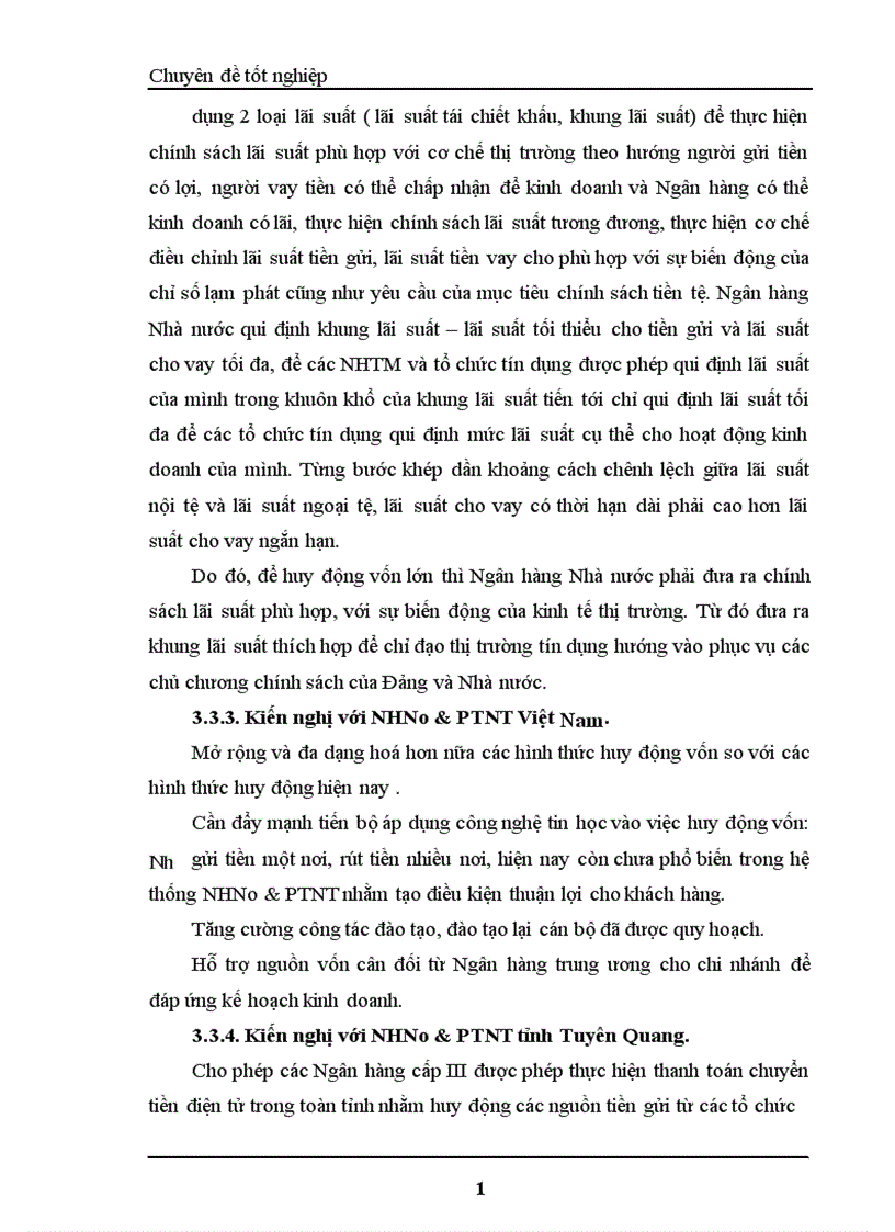 image for page Một số giải pháp nhằm nâng cao hiệu quả công tác huy động vốn tại NHNo PTNT Huyện Hàm Yên Tỉnh Tuyên Quang 1