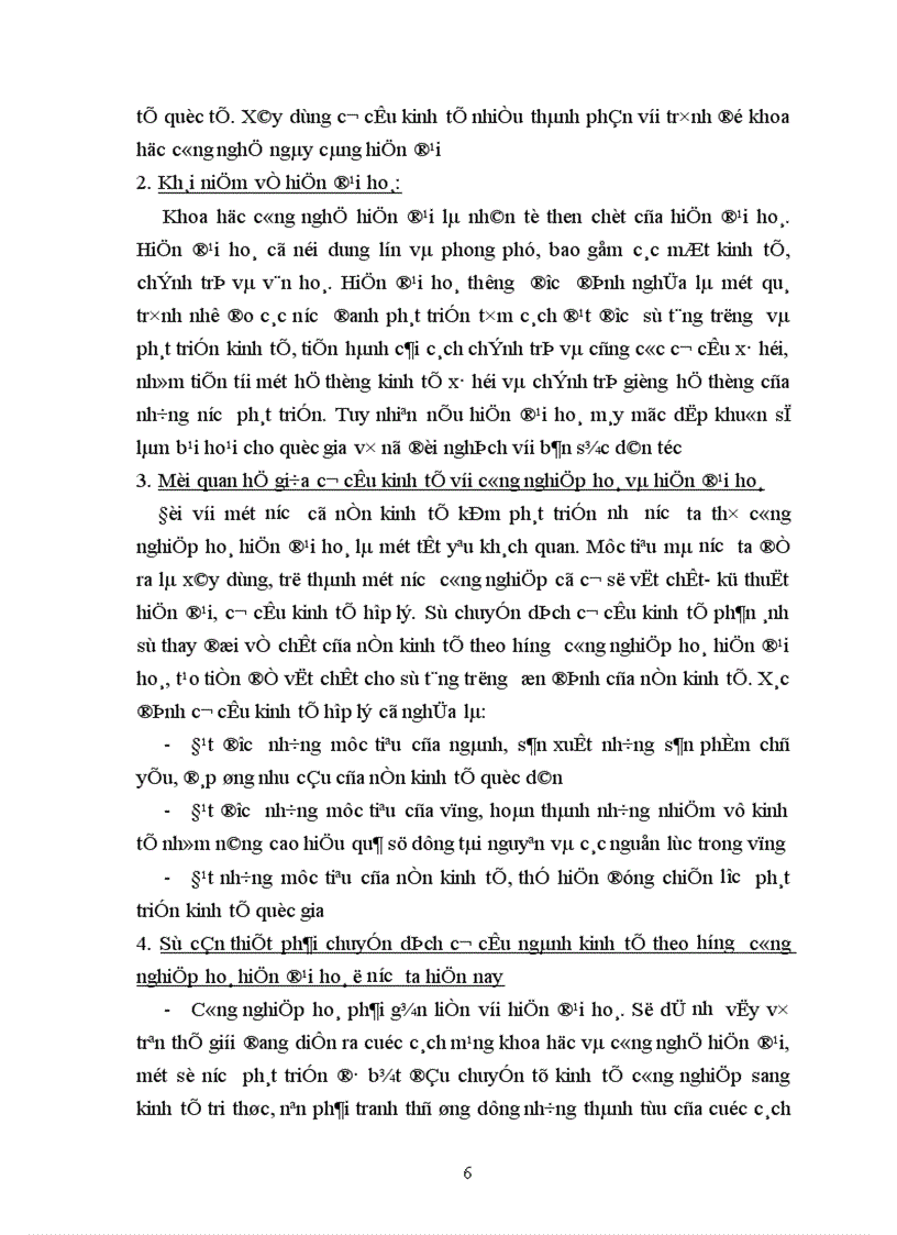image for page Chuyển đổi cơ cấu kinh tế trong quá trình công nghiệp hoá hiện đại hoá ở nước ta 1