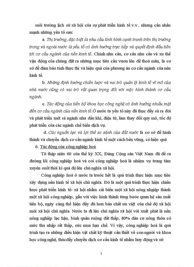 image for page Chuyển đổi cơ cấu kinh tế trong quá trình công nghiệp hoá hiện đại hoá ở nước ta 1