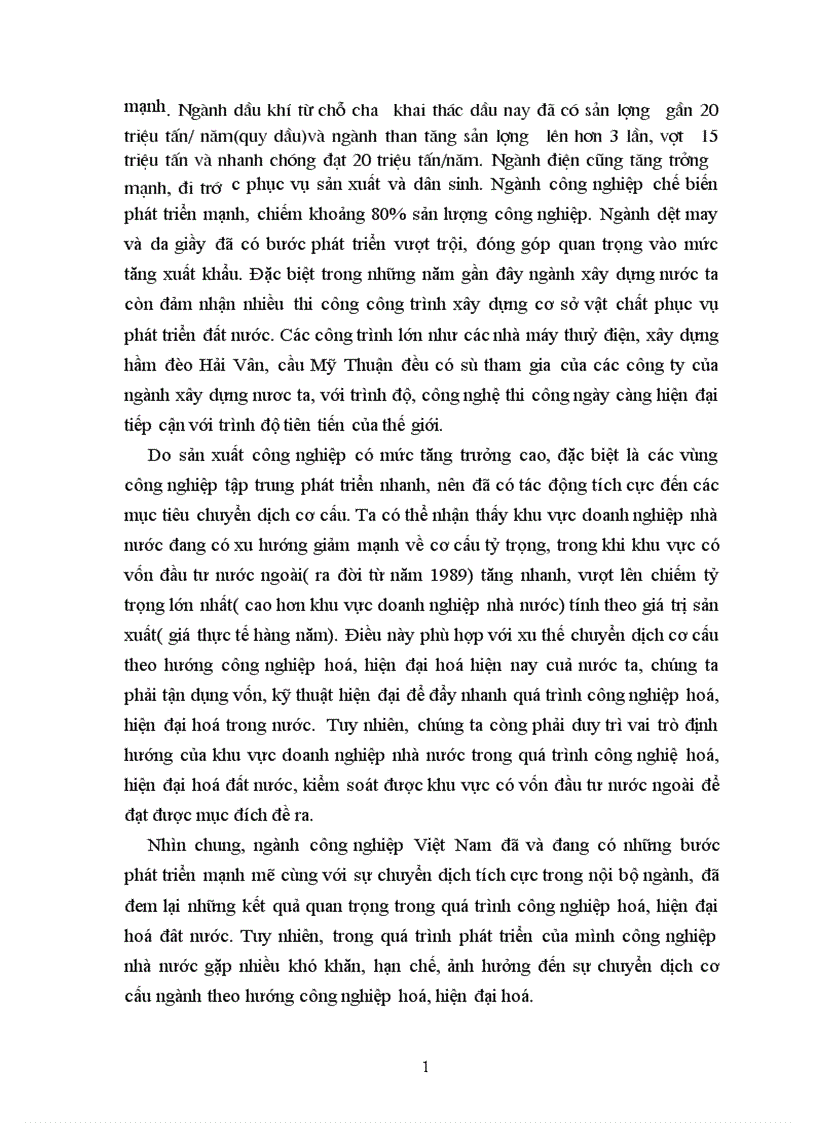 image for page Chuyển đổi cơ cấu kinh tế trong quá trình công nghiệp hoá hiện đại hoá ở nước ta 1