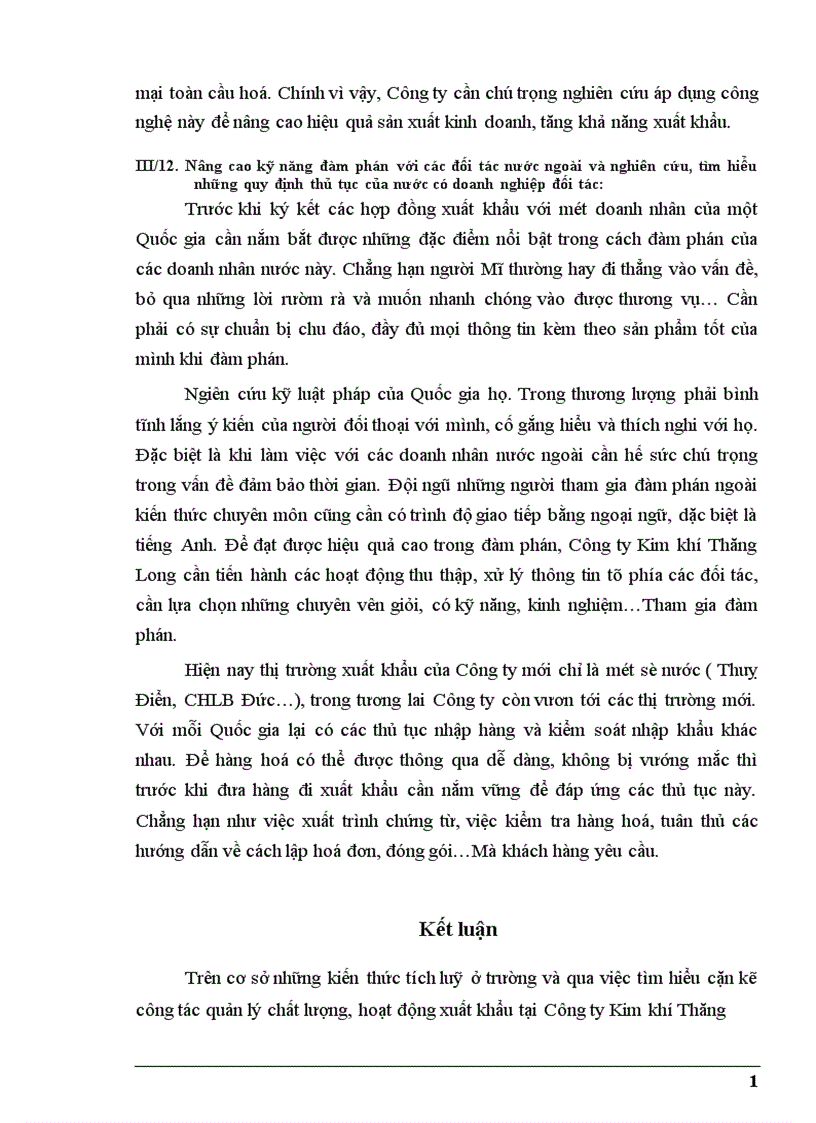 image for page Một số biện pháp nhằm nâng cao hiệu quả công tác quản lý chất lượng nâng cao chất lượng sản phẩm tăng khả năng xuất khẩu tại Công ty Kim Khí Thăng Long