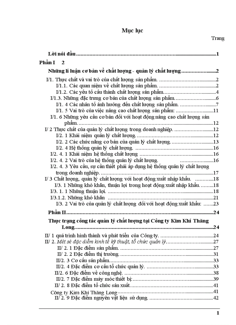 image for page Một số biện pháp nhằm nâng cao hiệu quả công tác quản lý chất lượng nâng cao chất lượng sản phẩm tăng khả năng xuất khẩu tại Công ty Kim Khí Thăng Long