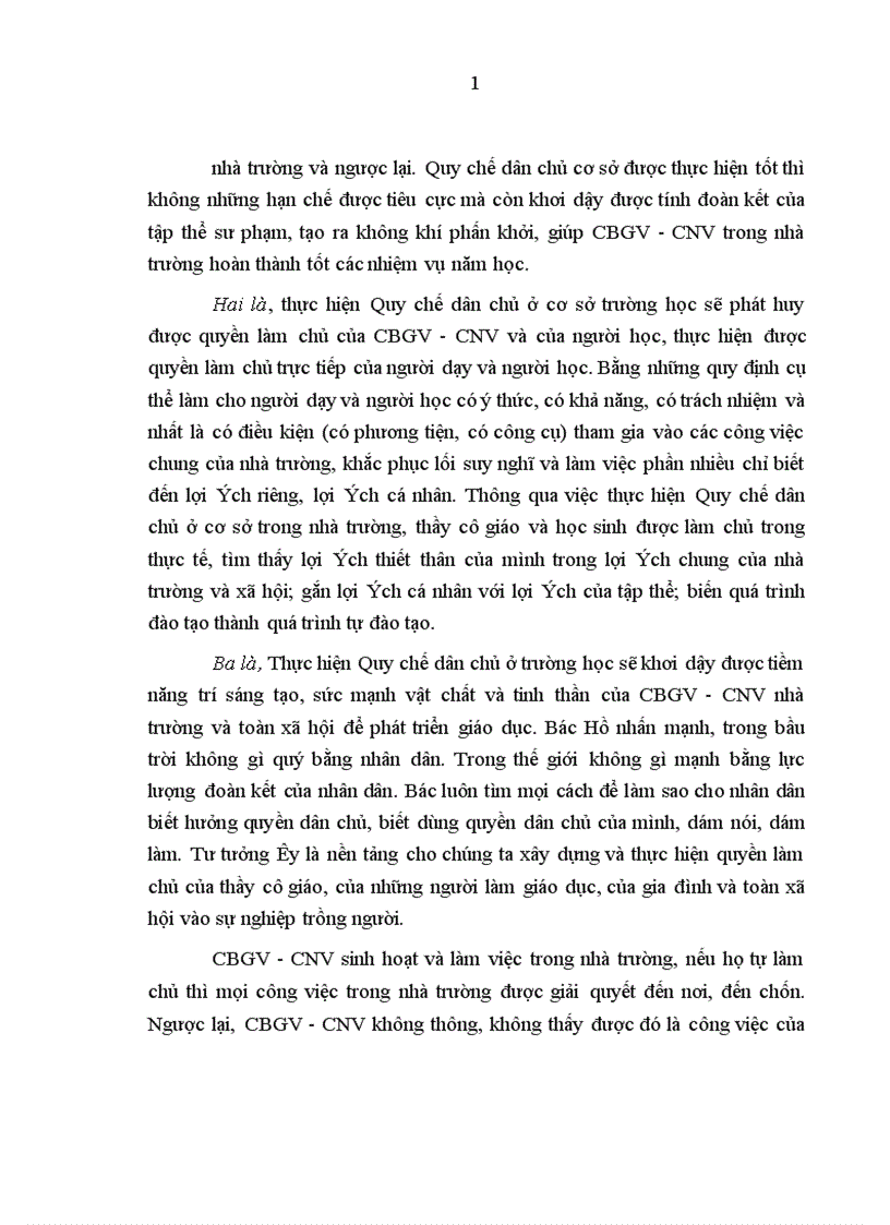 image for page Thực hiện Quy chế dân chủ ở cơ sở trong trường trung học phổ thông trên địa bàn Hà Nội hiện nay Thực trạng và giải pháp