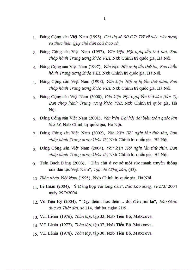 image for page Thực hiện Quy chế dân chủ ở cơ sở trong trường trung học phổ thông trên địa bàn Hà Nội hiện nay Thực trạng và giải pháp