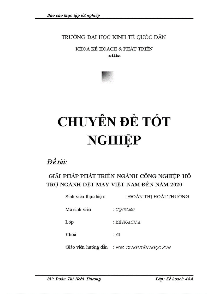 image for page GiảI pháp phát triển ngành công nghiệp hỗ trợ ngành dệt may việt nam đến năm 2020