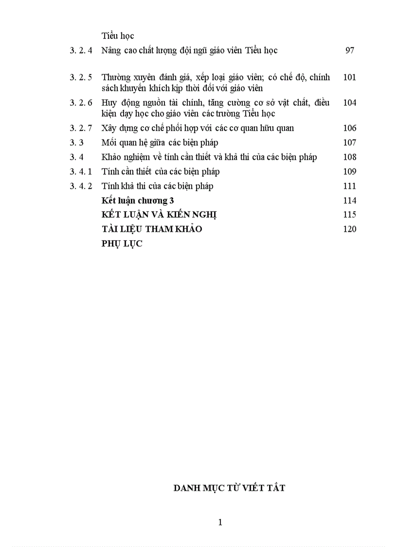 image for page Một số biện pháp xây dựng đội ngũ GV Tiểu học huyện Yên Phong tỉnh Bắc Ninh đến năm 2010