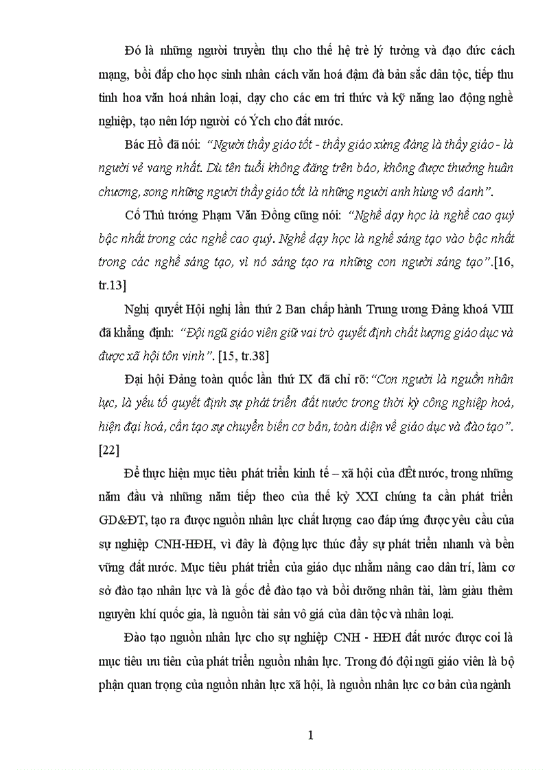 image for page Một số biện pháp xây dựng đội ngũ GV Tiểu học huyện Yên Phong tỉnh Bắc Ninh đến năm 2010