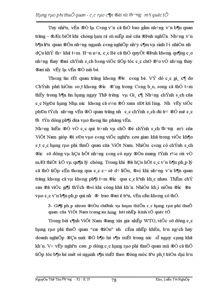 image for page Hàng rào phi thuế quan các rào cản đối với thương mại quốc tế