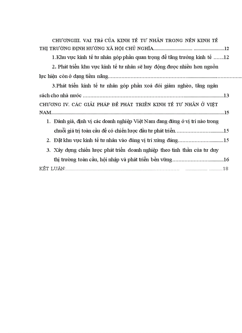 image for page Kinh tế tư nhân và vai trò của nó trong nền kinh tế Việt Nam 1