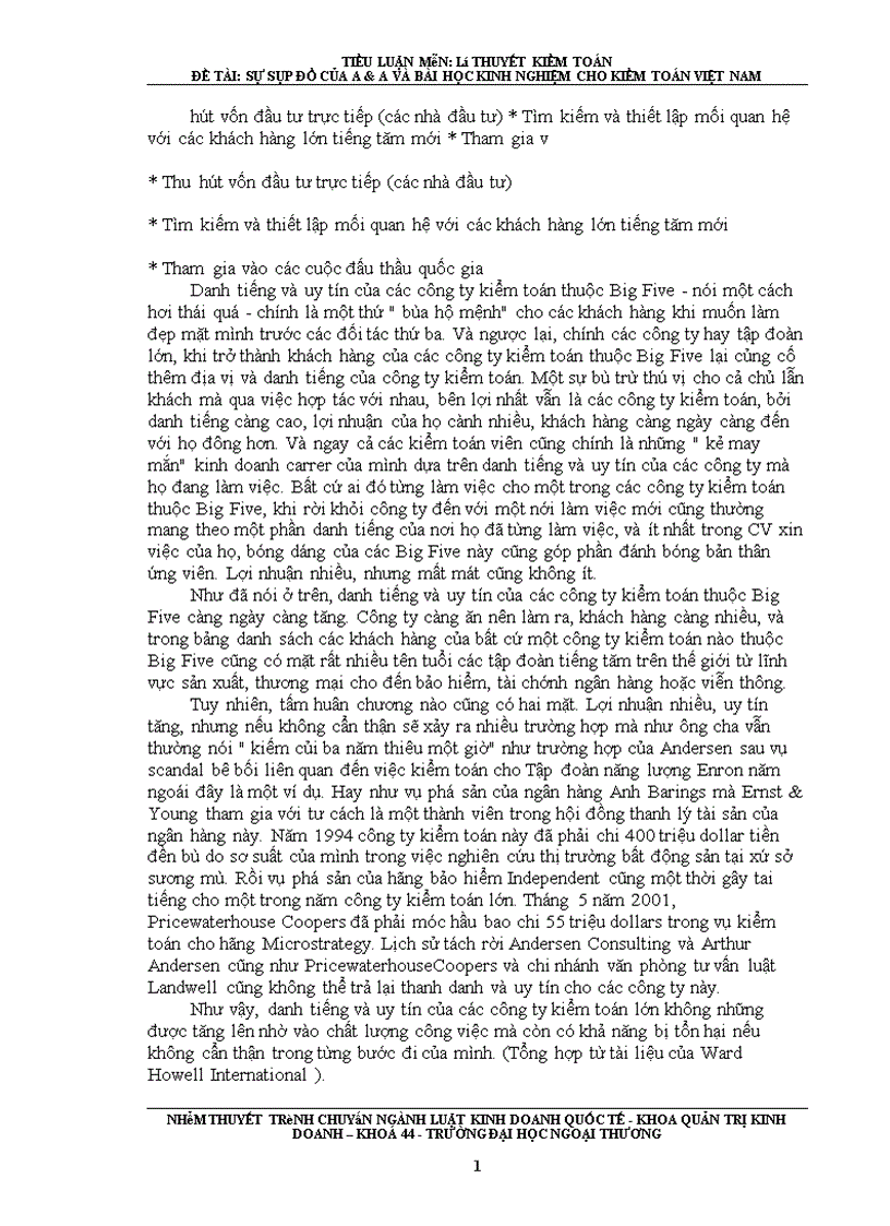 image for page SỰ SỤP ĐỔ CỦA A A VÀ BÀI HỌC KINH NGHIỆM CHO KIỂM TOÁN VIỆT NAM