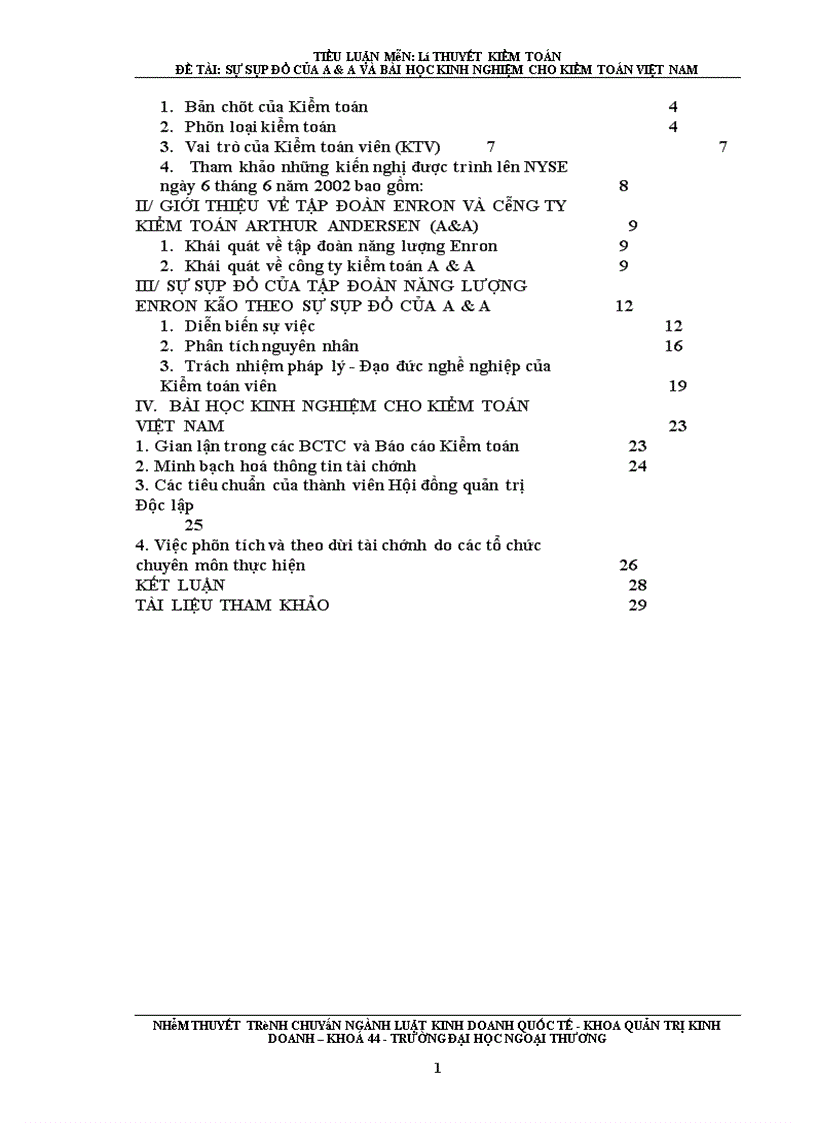 image for page SỰ SỤP ĐỔ CỦA A A VÀ BÀI HỌC KINH NGHIỆM CHO KIỂM TOÁN VIỆT NAM
