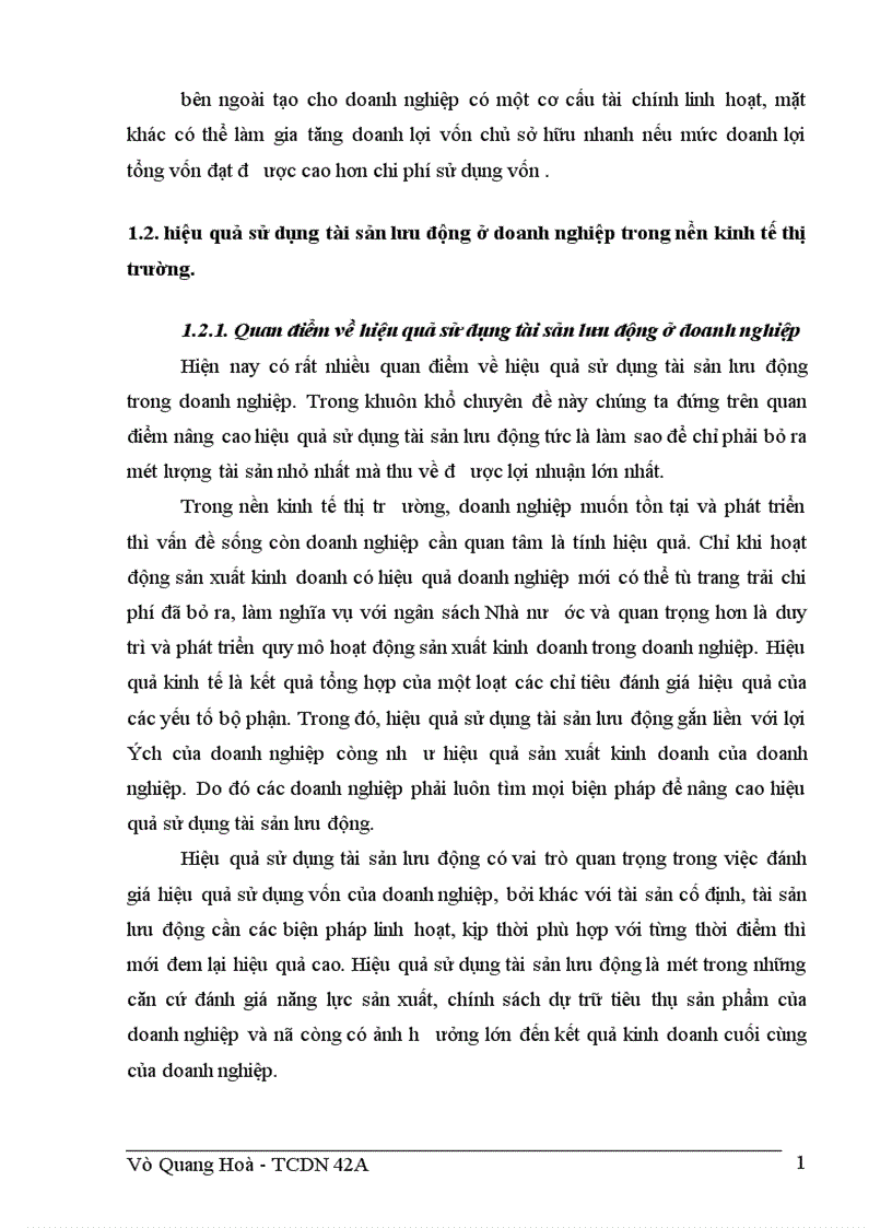 image for page Giải pháp nhằm nâng cao hiệu quả sử dụng tài sản lưu động ở Công ty giầy Thượng Đình 1