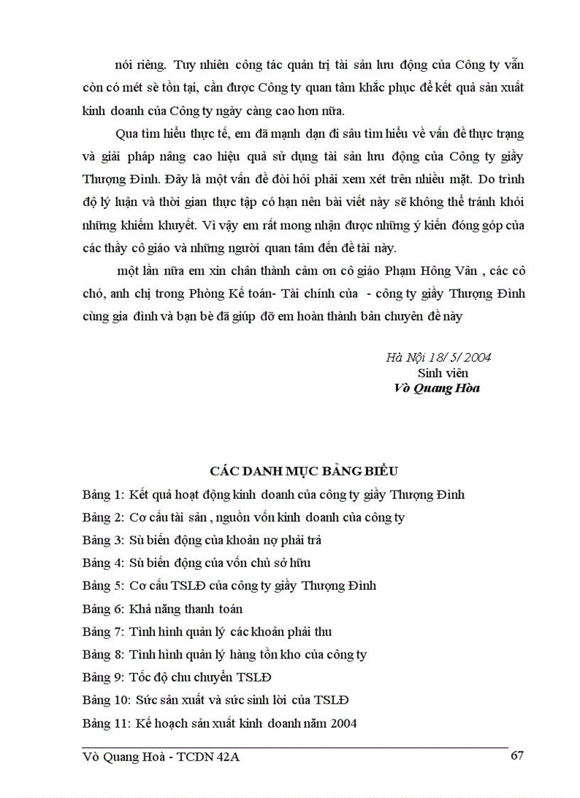 image for page Giải pháp nhằm nâng cao hiệu quả sử dụng tài sản lưu động ở Công ty giầy Thượng Đình 1