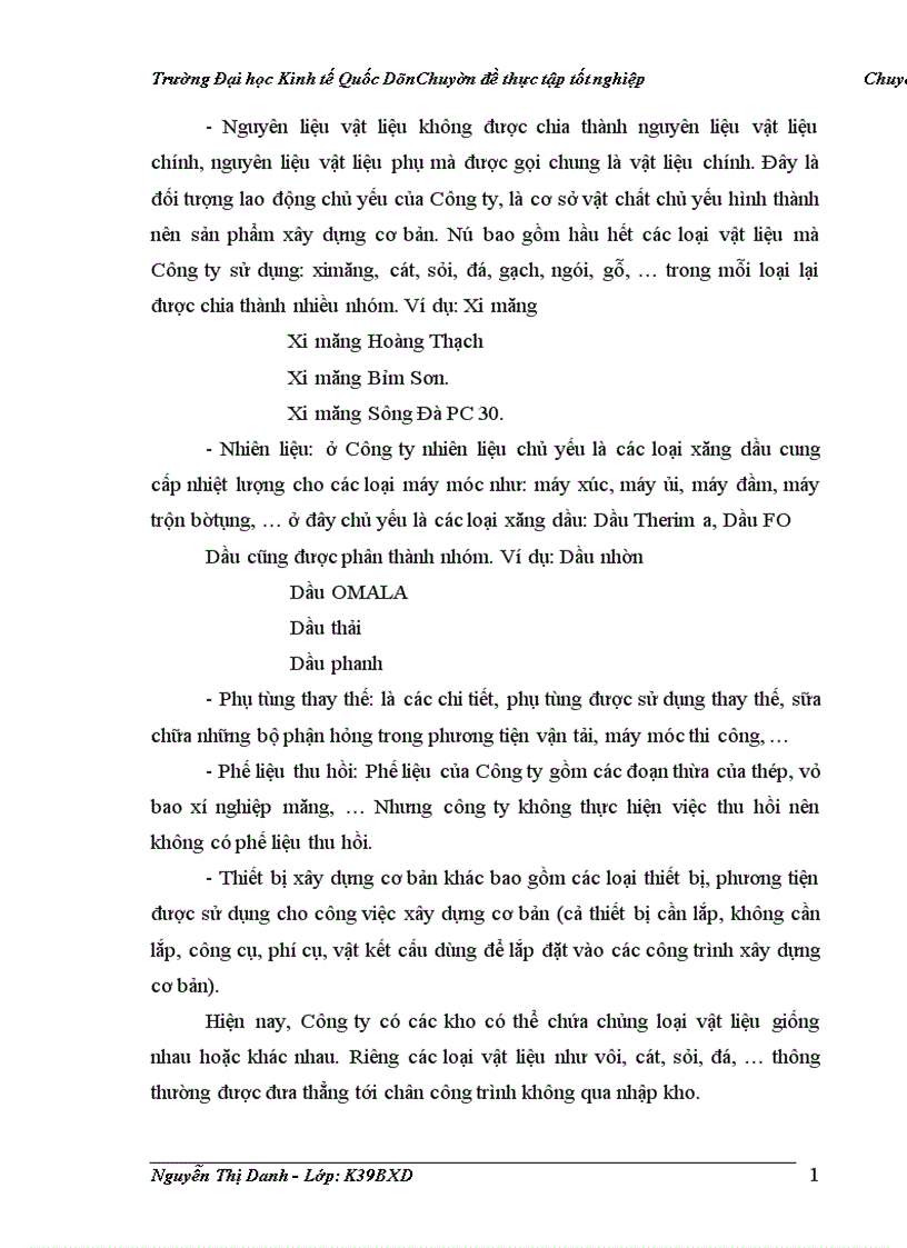 image for page Tổ chức kế toán nguyên liệu vật liệu ở Công ty Xây lắp và dịch vụ kỹ thuật 1