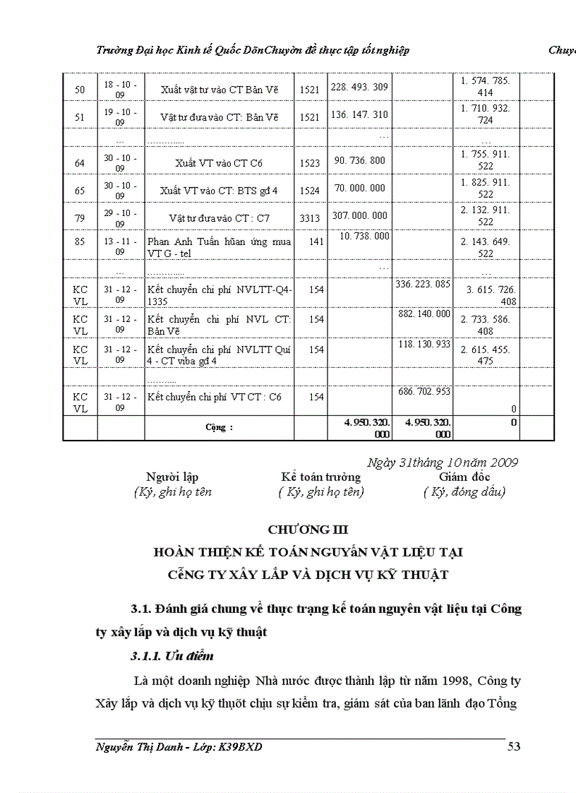 image for page Tổ chức kế toán nguyên liệu vật liệu ở Công ty Xây lắp và dịch vụ kỹ thuật 1
