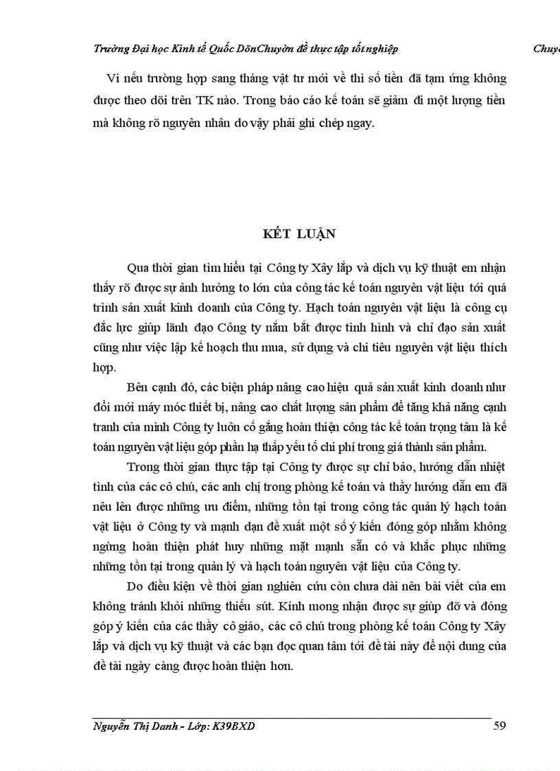 image for page Tổ chức kế toán nguyên liệu vật liệu ở Công ty Xây lắp và dịch vụ kỹ thuật 1