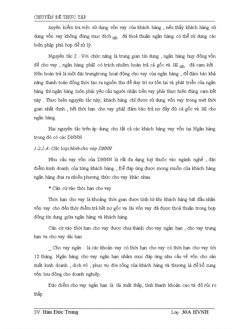 image for page Giải pháp nâng cao hiệu quả cho vay đối với DNNN tại NHCT chi nhánh Hai Bà Trưng 1