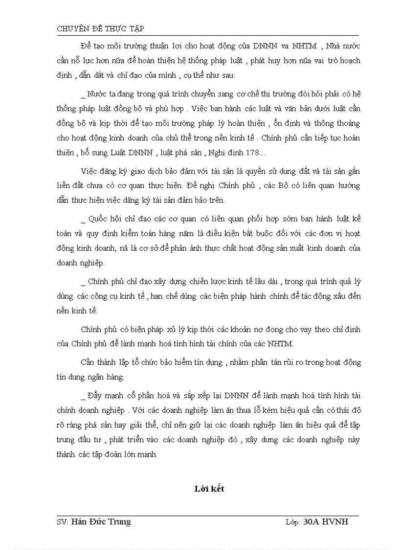 image for page Giải pháp nâng cao hiệu quả cho vay đối với DNNN tại NHCT chi nhánh Hai Bà Trưng 1