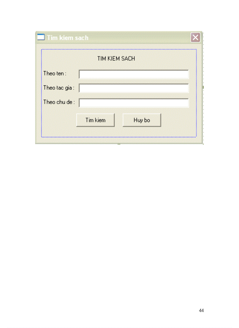 image for page Phân tích thiết kế hệ thống quản lý thư viện trường Đại học Thủy Sản 1