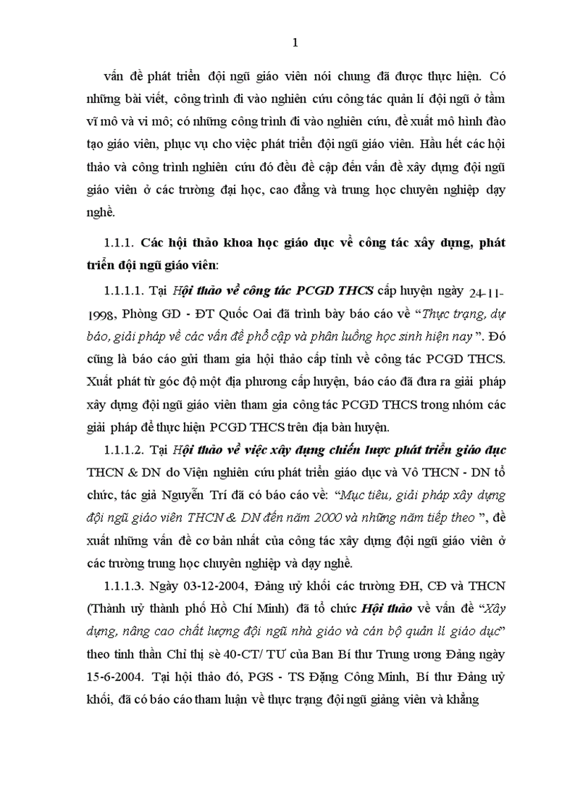 image for page Một số biện pháp phát triển Đội ngũ giáo viên thực hiện Phổ cập Giáo dục Trung Học Cơ Sở huyện Quốc Oai tỉnh Hà Tây 1