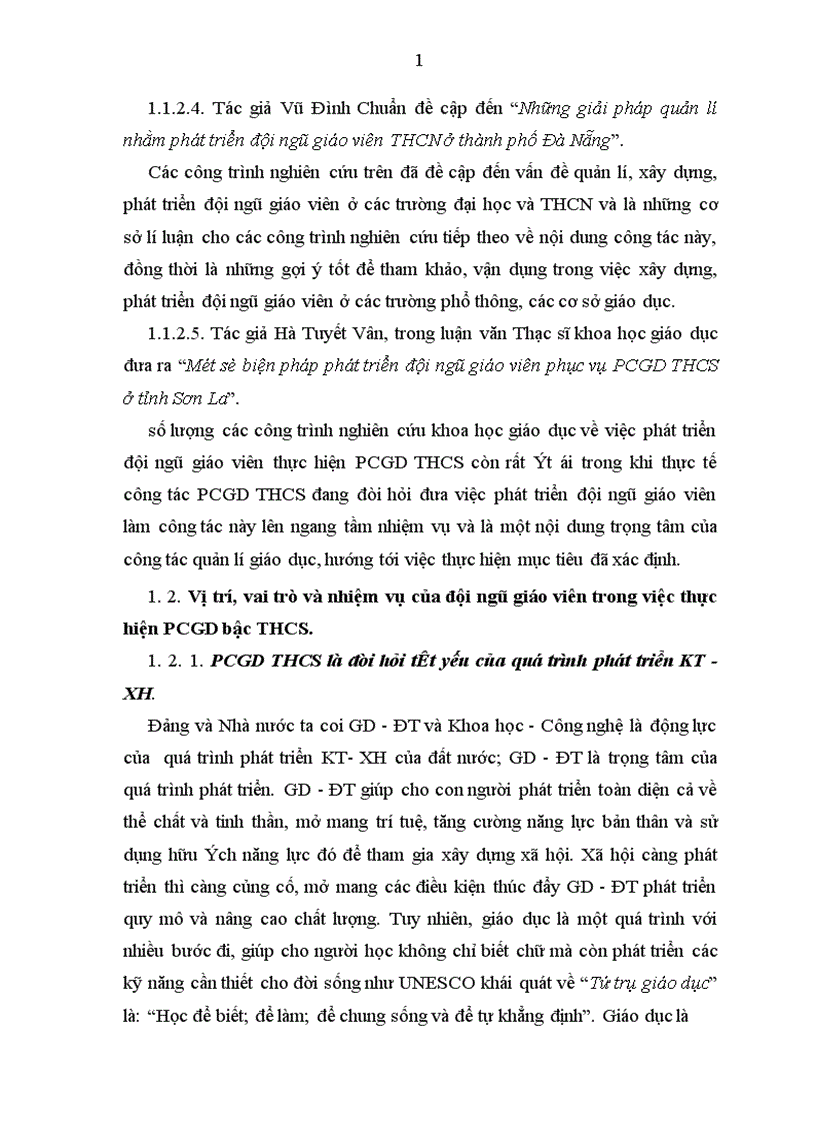 image for page Một số biện pháp phát triển Đội ngũ giáo viên thực hiện Phổ cập Giáo dục Trung Học Cơ Sở huyện Quốc Oai tỉnh Hà Tây 1