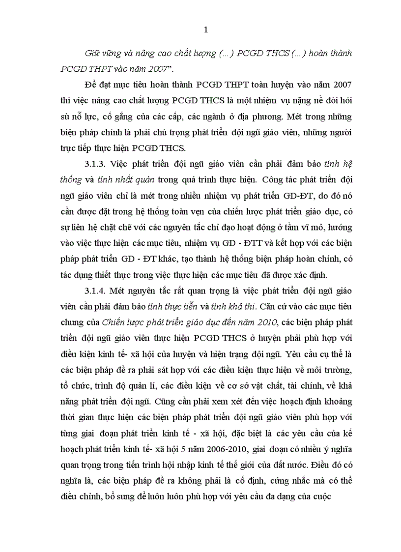 image for page Một số biện pháp phát triển Đội ngũ giáo viên thực hiện Phổ cập Giáo dục Trung Học Cơ Sở huyện Quốc Oai tỉnh Hà Tây 1