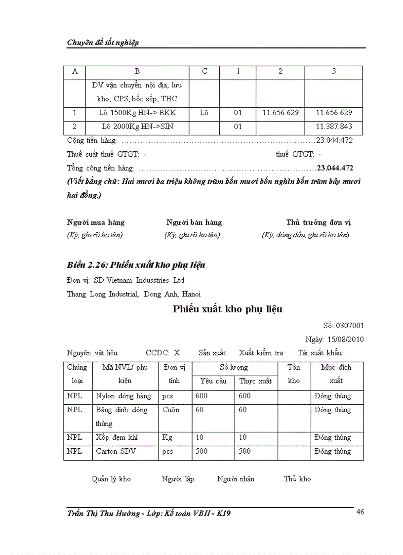 image for page Hoàn thiện kế toán bán hàng tại Công ty TNHH SD Việt Nam 1