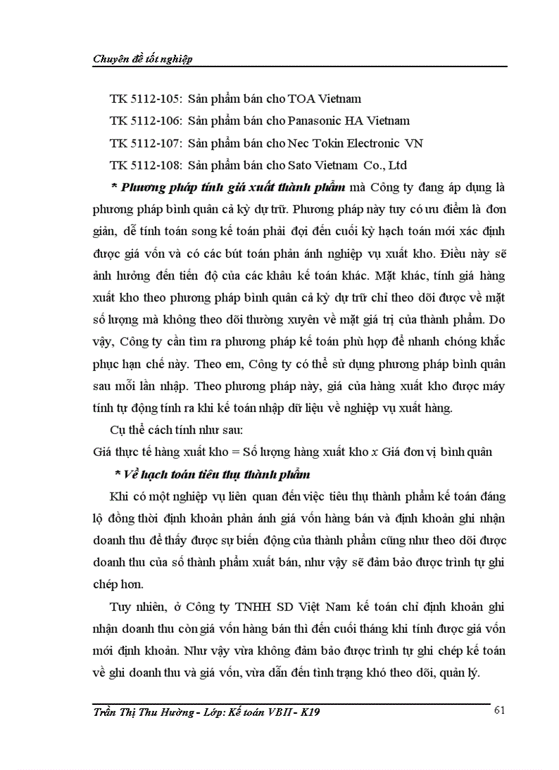 image for page Hoàn thiện kế toán bán hàng tại Công ty TNHH SD Việt Nam 1