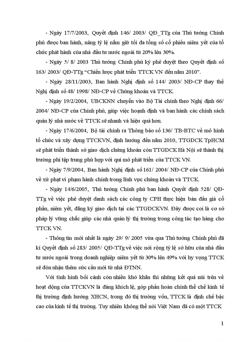 image for page Sự phát triển của thị trường chứng khoán của việt nam ảnh hưởng của nó tới tăng trưởng kinh tế 1