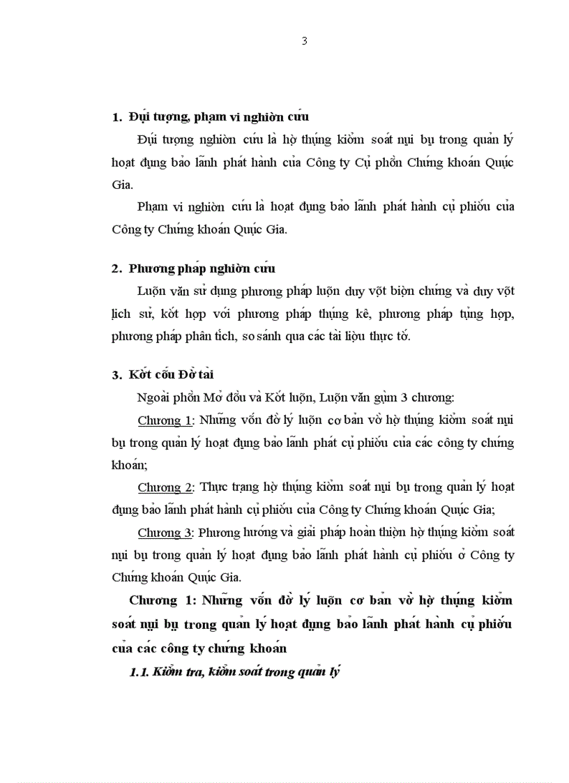 image for page Thư c tra ng va gia i pha p hoa n thiê n hê thô ng kiê m soa t nô i bô trong qua n ly hoa t đô ng ba o la nh pha t ha nh cô phiê u cu a Công ty Chư ng khoa n Quô c Gia