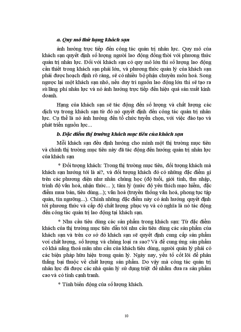 image for page Quản trị nhân lực tại khách sạn Melia Hà nội Thực trạng và giải pháp 1