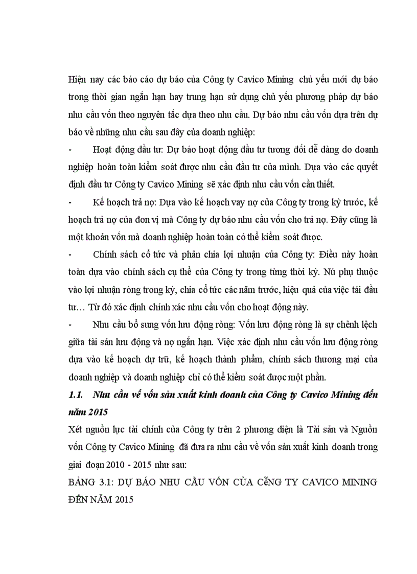 image for page Thực trạng và giải pháp cho việc sử dụng hiệu quả nguồn vốn chủ sở hữu của công ty cổ phần Cavico Việt Nam khai thác mỏ và xây dựng