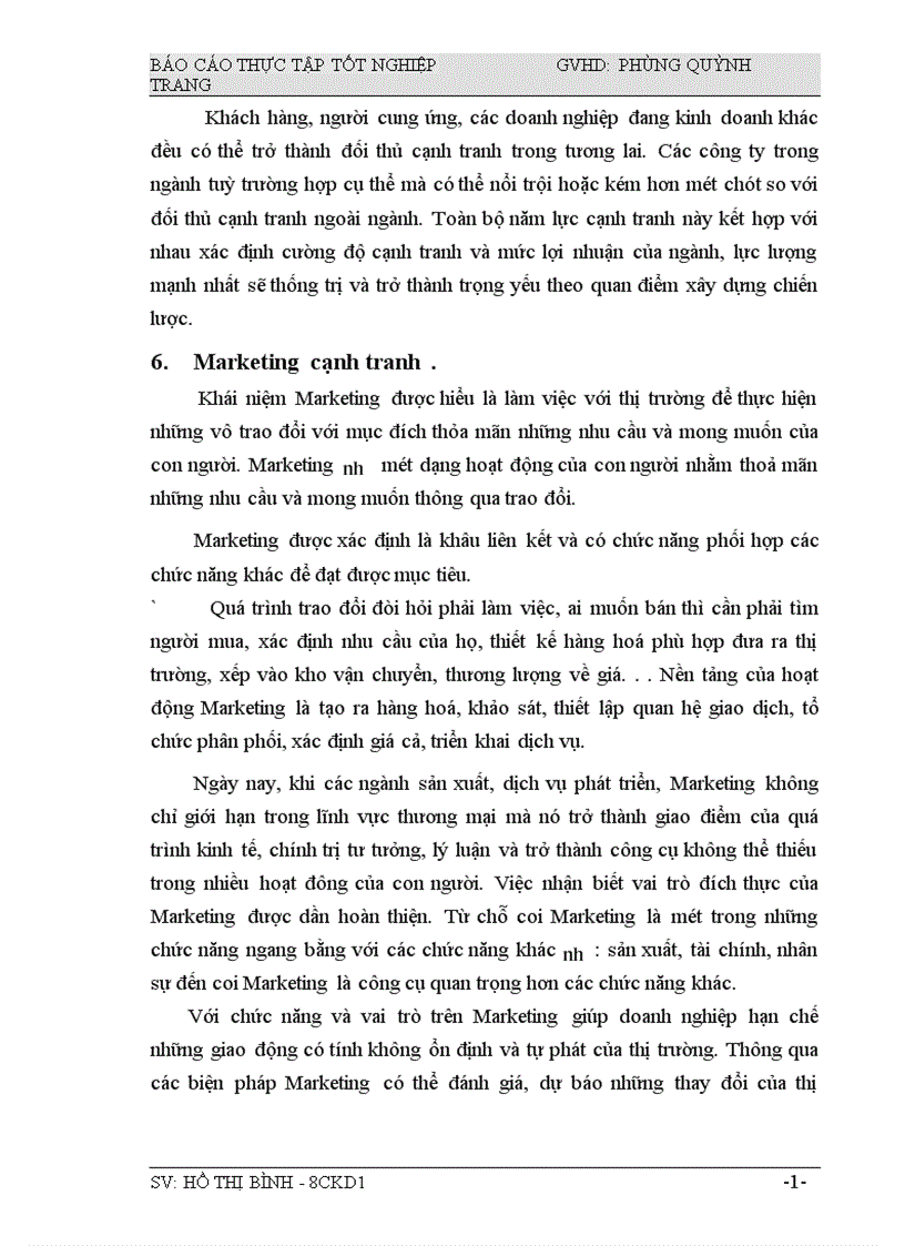 image for page Một số giải pháp Marketing nhằm nâng cao năng lực cạnh tranh của Công ty TNHH Hoá Bách Khoa