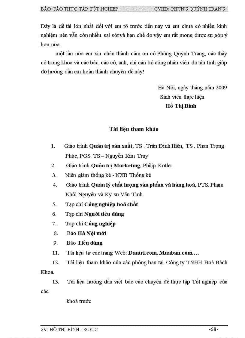 image for page Một số giải pháp Marketing nhằm nâng cao năng lực cạnh tranh của Công ty TNHH Hoá Bách Khoa