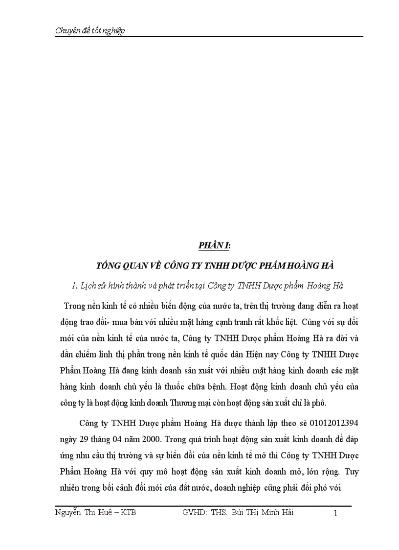 image for page Hoàn Thiện kế toán tập hợp chi phí sản xuất và tính giá thành sản phẩm tại Công ty TNHH Dược Phẩm Hoàng Hà 1