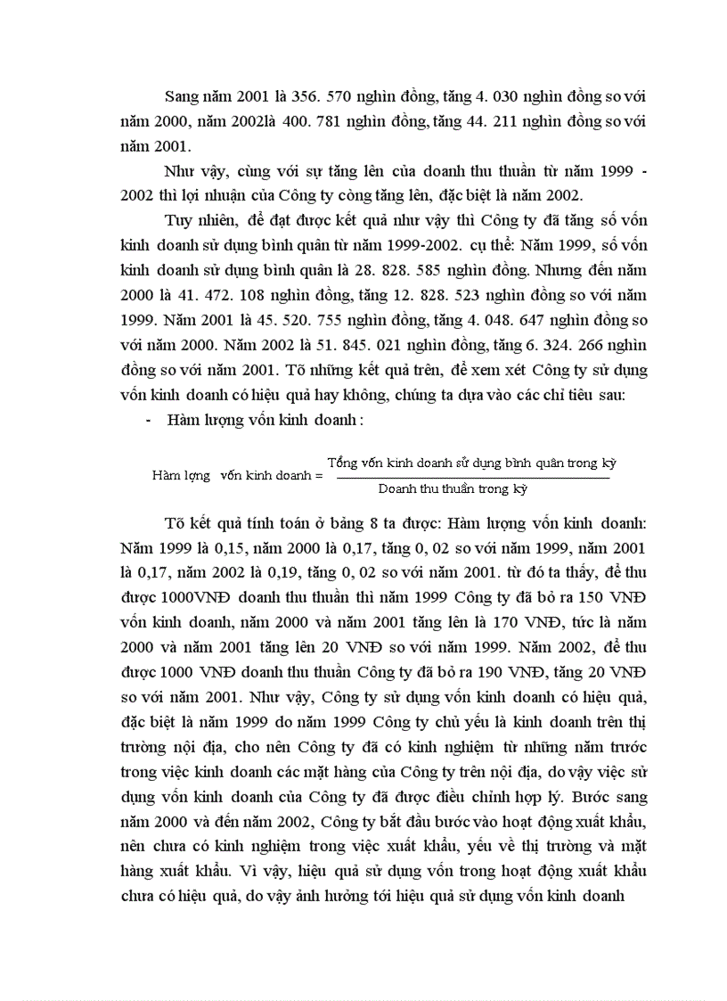 image for page Một số biện pháp nâng cao hiệu quả sử dụng vốn kinh doanh tại Công ty Tạp phẩm và bảo hộ lao động 1