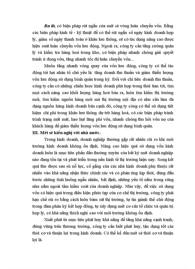 image for page Một số biện pháp nâng cao hiệu quả sử dụng vốn kinh doanh tại Công ty Tạp phẩm và bảo hộ lao động 1