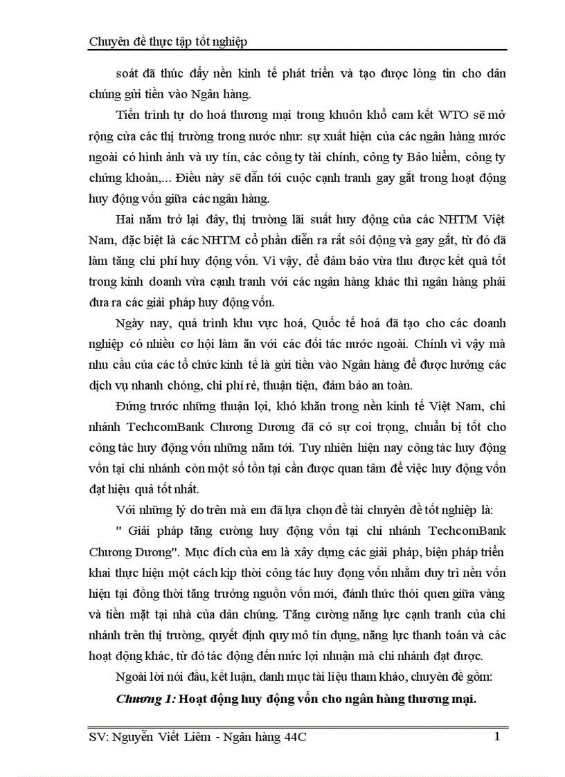 image for page Giải pháp tăng cường huy động vốn tại chi nhánh TechcomBank Chương Dương 1